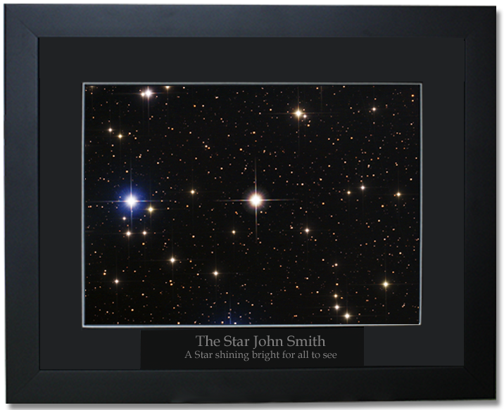 high quality professional framed photograph of your star