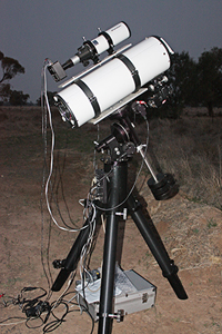 Our smaller telescope for our outback expeditions